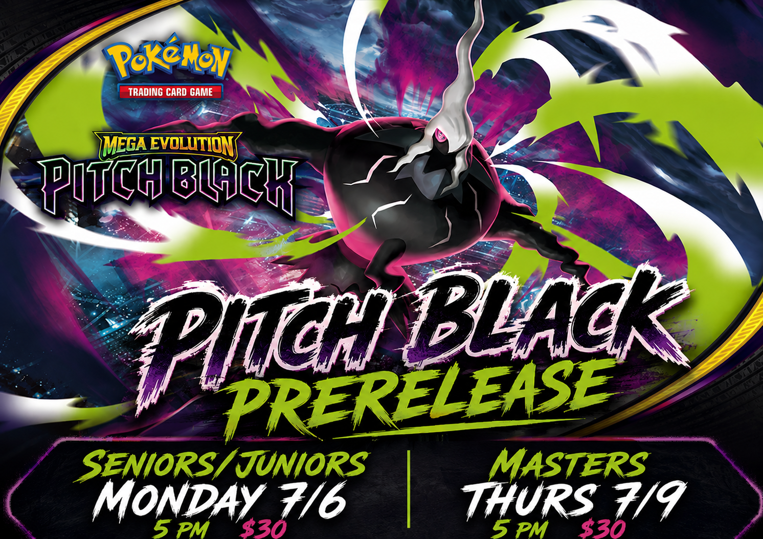 Pitch Black Prerelease ticket