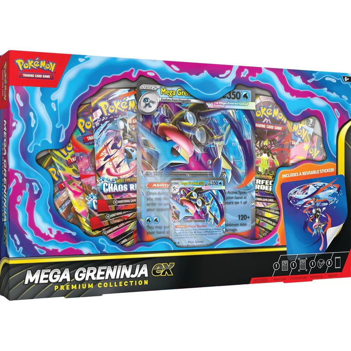 Mega Greninja ex Premium Collection *Releases 07-03-2026*